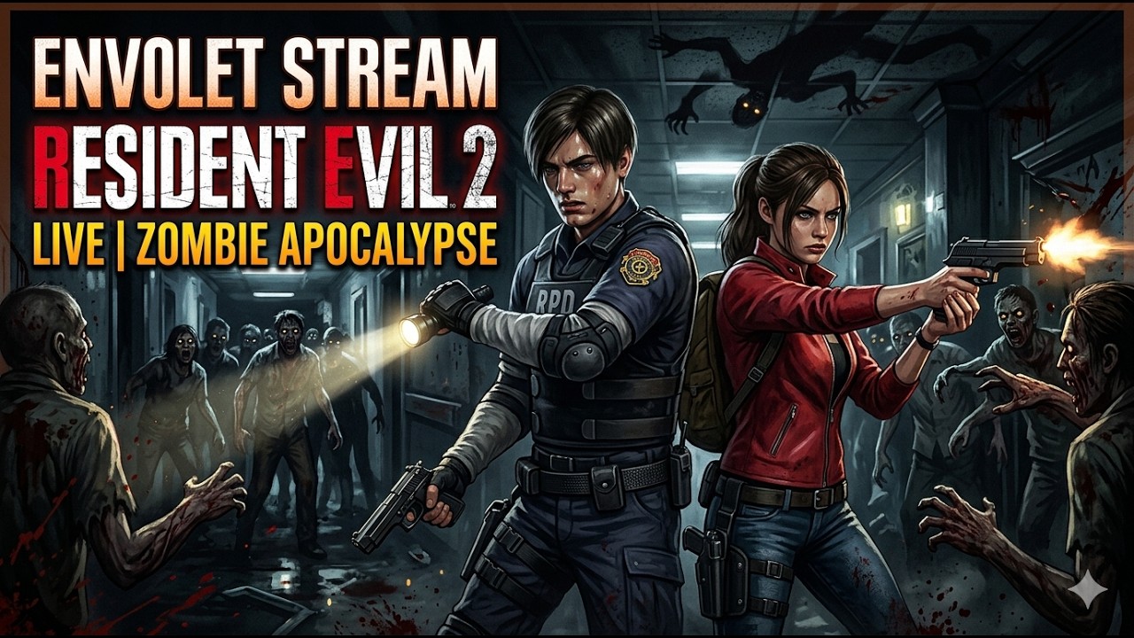 RESIDENT EVIL 2 + ДУШКА ОТ CHAOS TRICKS | ENVOLET