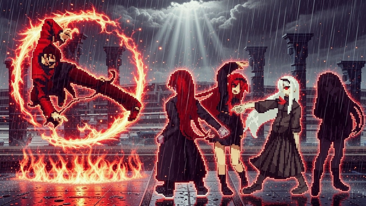 [KOF Mugen] Samael Vs Akiha Yagami Team