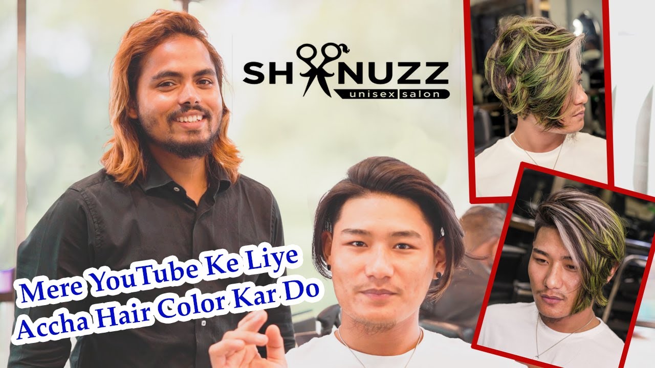 Mere Youtube Channel k liye Achha Colour Kar Do | Shanuzz Salon