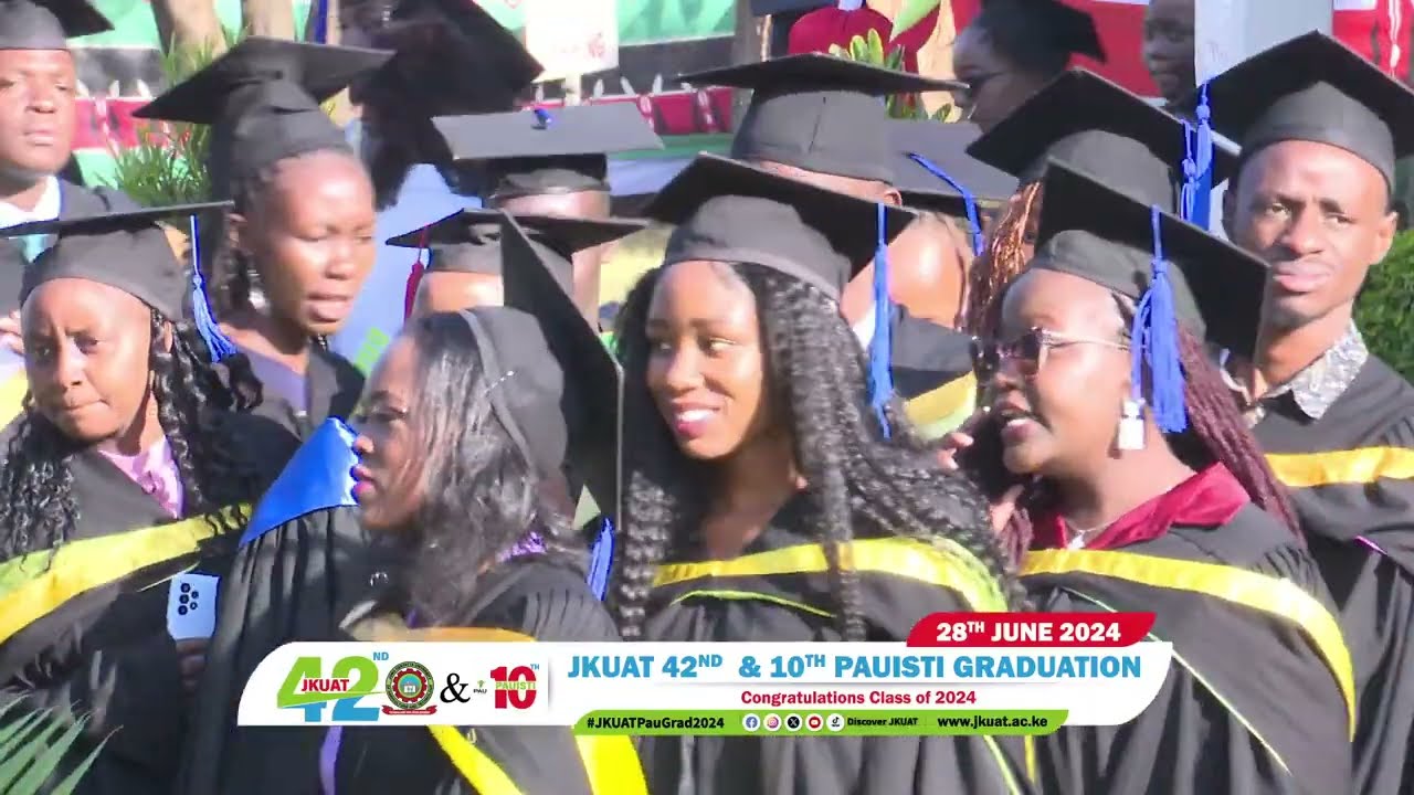 42ND JKUAT AND 1OTH PAUISTI JOINT GRADUATION CEREMONY - 1