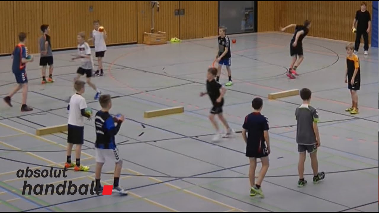 Handballtraining (11/12 years) (Focus: Defense)