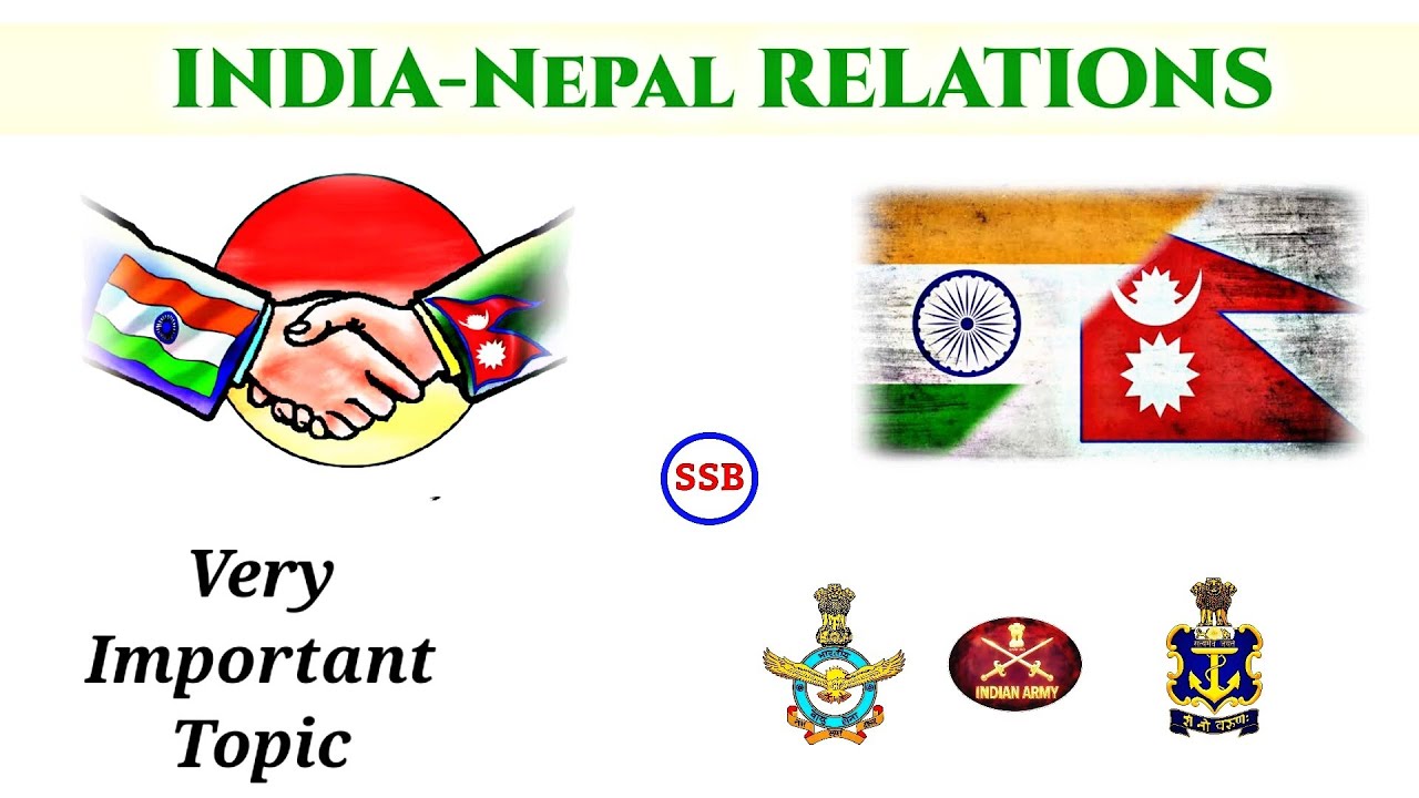 INDIA-NEPAL RELATIONS | BURNING TOPIC | SSB INTERVIEW