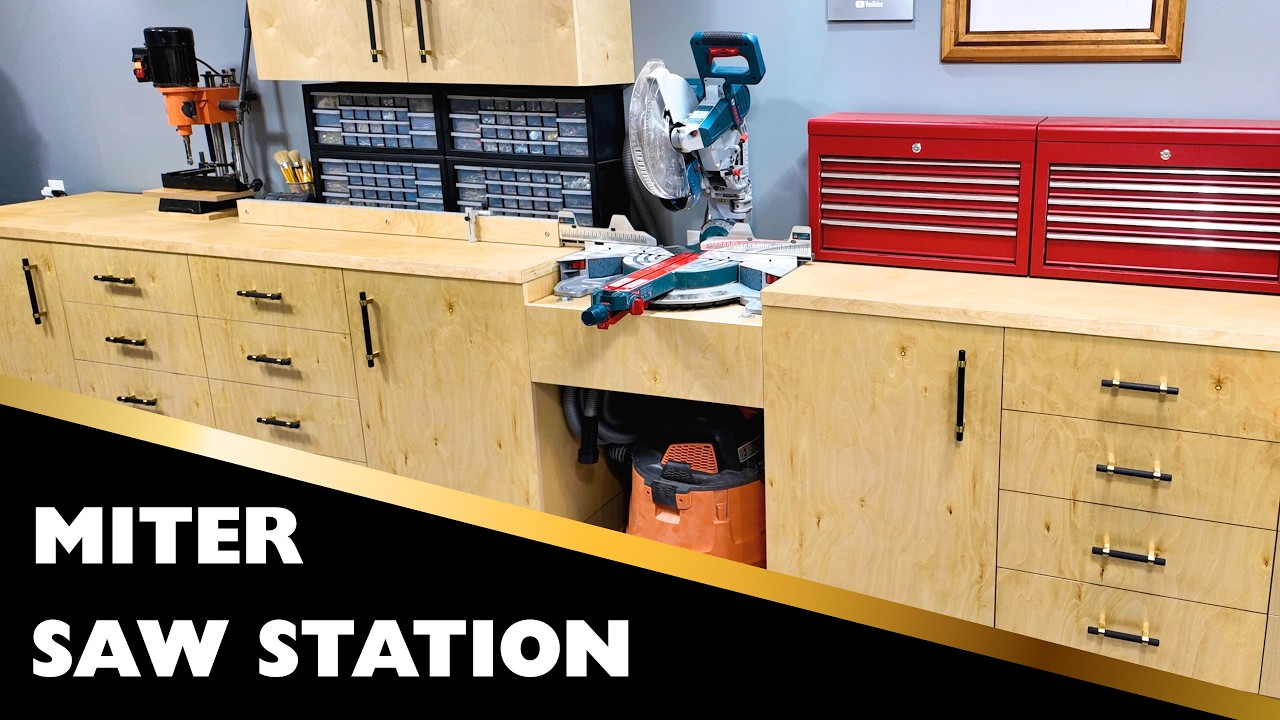 This Solves Every Miter Saw Station Problem