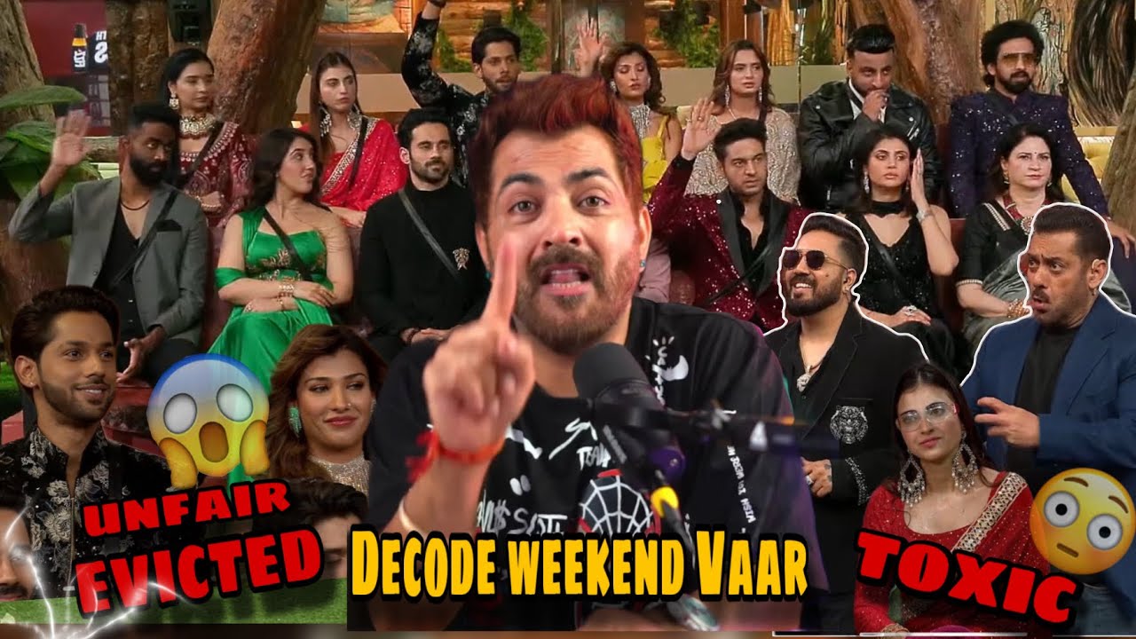 #biggboss19 #62 DECODE SALMAN WKD BASEER NEHAL OUT😱FARHANA TOXIC❓TANYA JHOOTI 😂PRANIT GAURAV🔥ABHISEK
