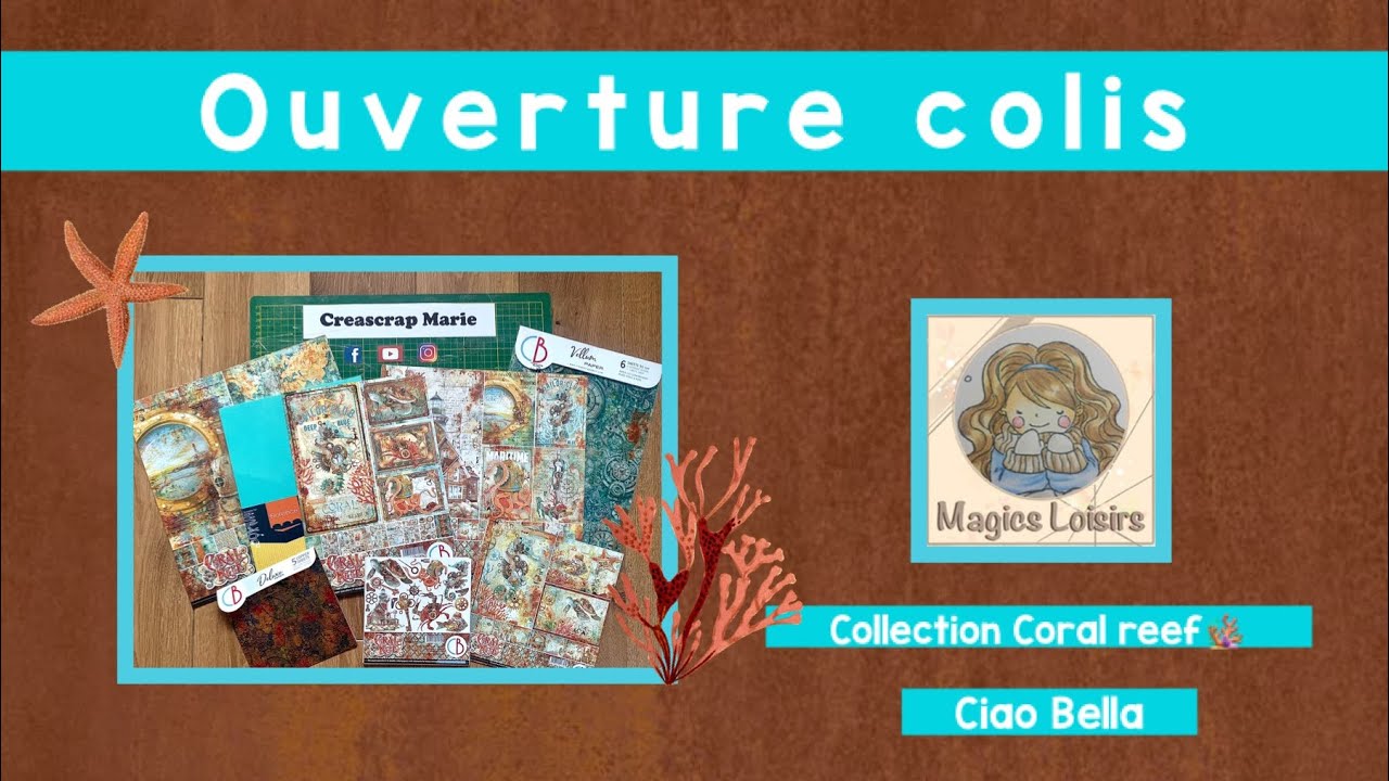 OUVERTURE COLIS Collection Coral Reef 🪸 partenariat Magic Loisirs