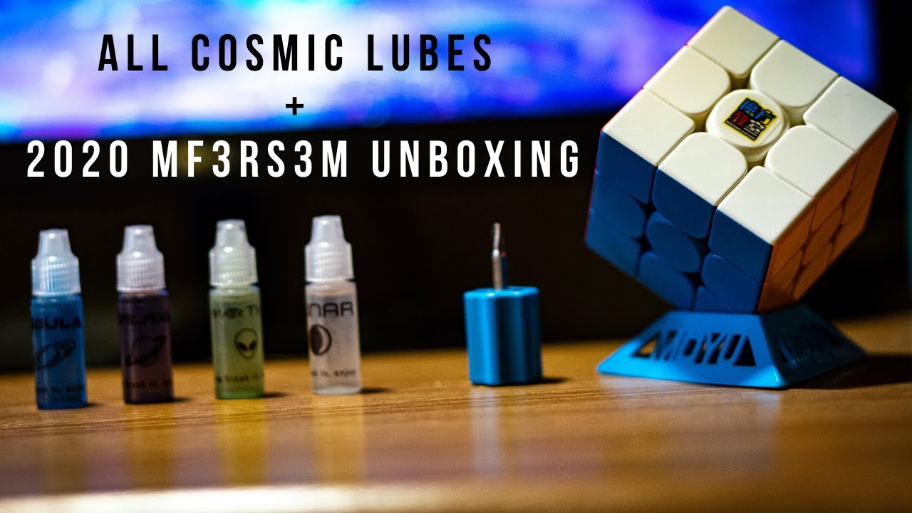ALL SCS Cosmic Lubes + MoFang JiaoShi MeiLong M Unboxing! | SpeedCubeShop.Com