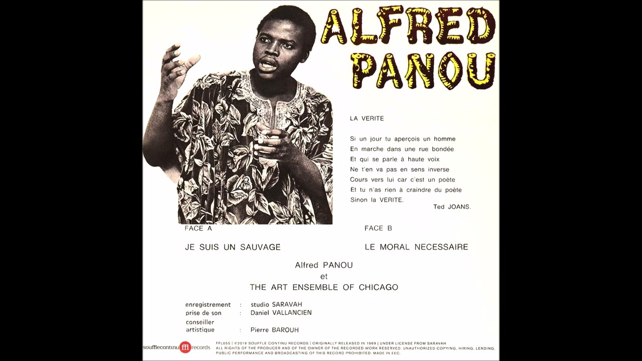 Alfred Panou & Art Ensemble Of Chicago - Je Suis Un Sauvage ( 1969 )