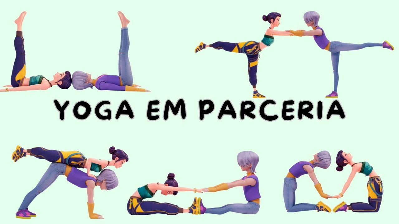 Duo Yoga para Crianças | Zoey & Mistery | Kpop demon Hunters