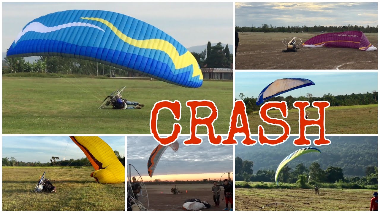 Paramotor Crash 2018 :รวมความผิดพลาด ปี 61