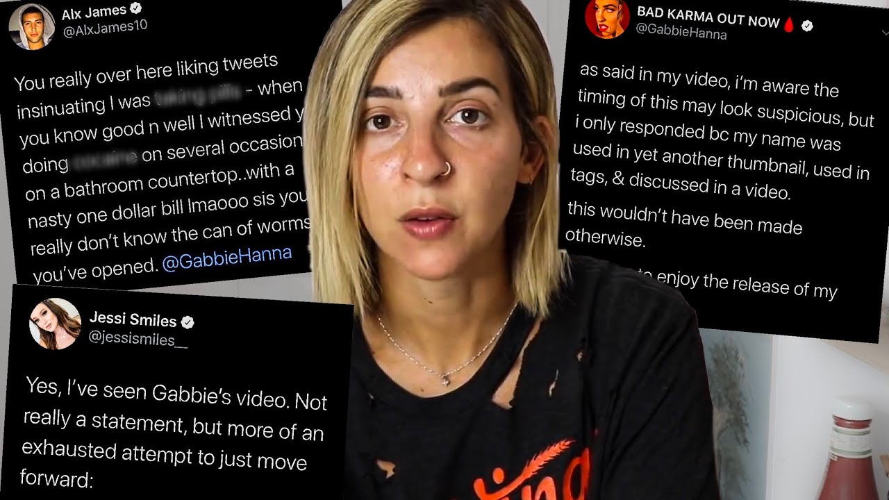 Gabbie Hanna EXPOSES EVERYONE! (Alx James & Jessi respond...)