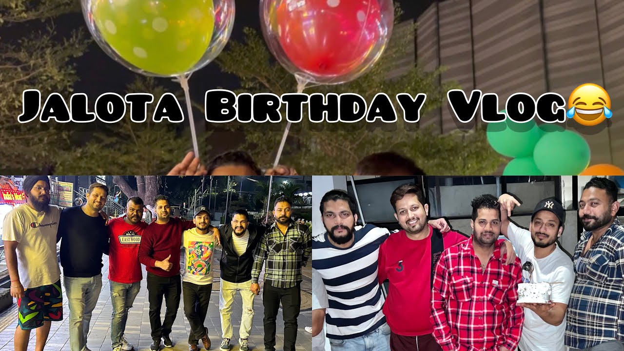 Jalota Birthday😂| INDORE | Full fun |Ambala_boiz |2023