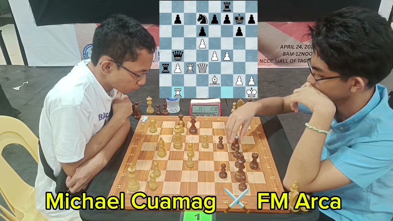 Michael Cuamag vs FM Christian Gian Karlo Arca