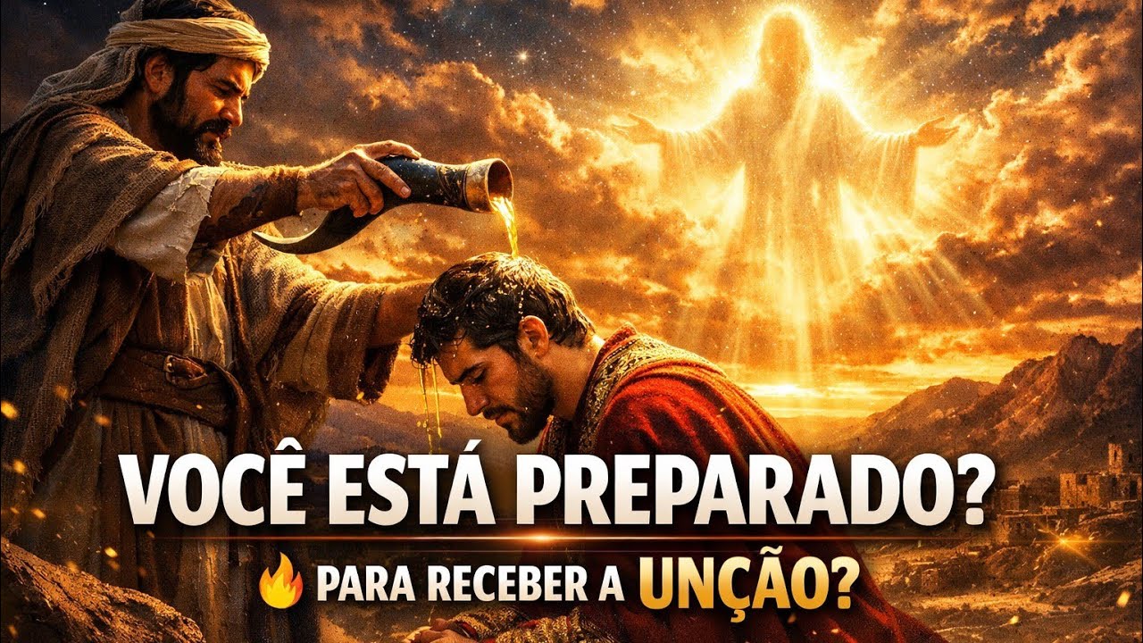 VOCÊ ESTÁ PREPARADO? 🔥 A UNÇÃO DO ESPÍRITO SANTO VAI TE SURPREENDER