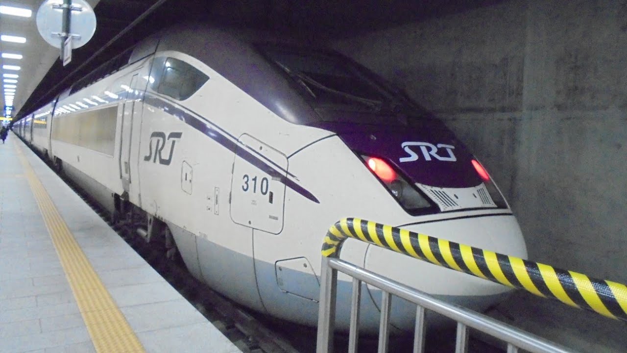 SRT 317열차 수서→부산 주행영상