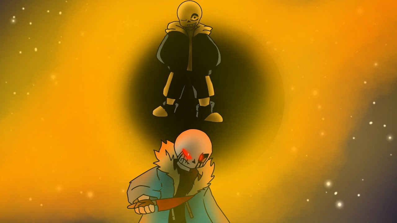 killer sans vs M87 sans [animation]