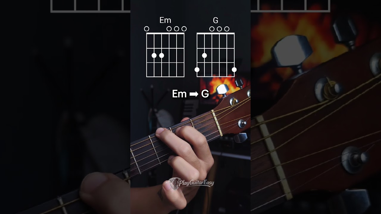 Slow chord changes first. 