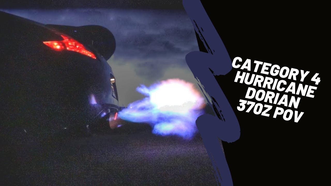 Category 5 HURRICANE Dorian *CRAZY WEATHER ON CAMERA* | POV Driving | Noir.TM