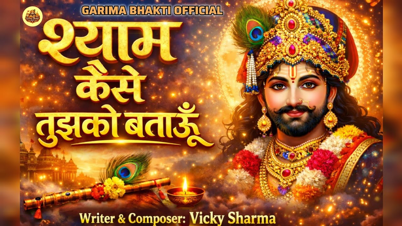 New Shyam Bhajan श्याम कैसे तुझको बताऊँ Writer & Composer Vicky Sharma 