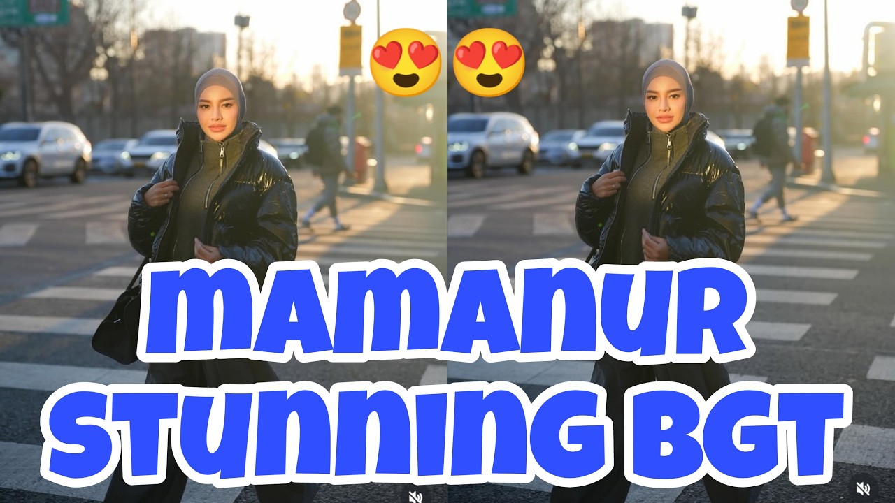 WAJAH STUNNING MAMANUR SELAMA DI KOREA BIKIN SALFOK. DAN HARI TERKAHIR DI KOREA. SAFE LIGHT MAMANUR