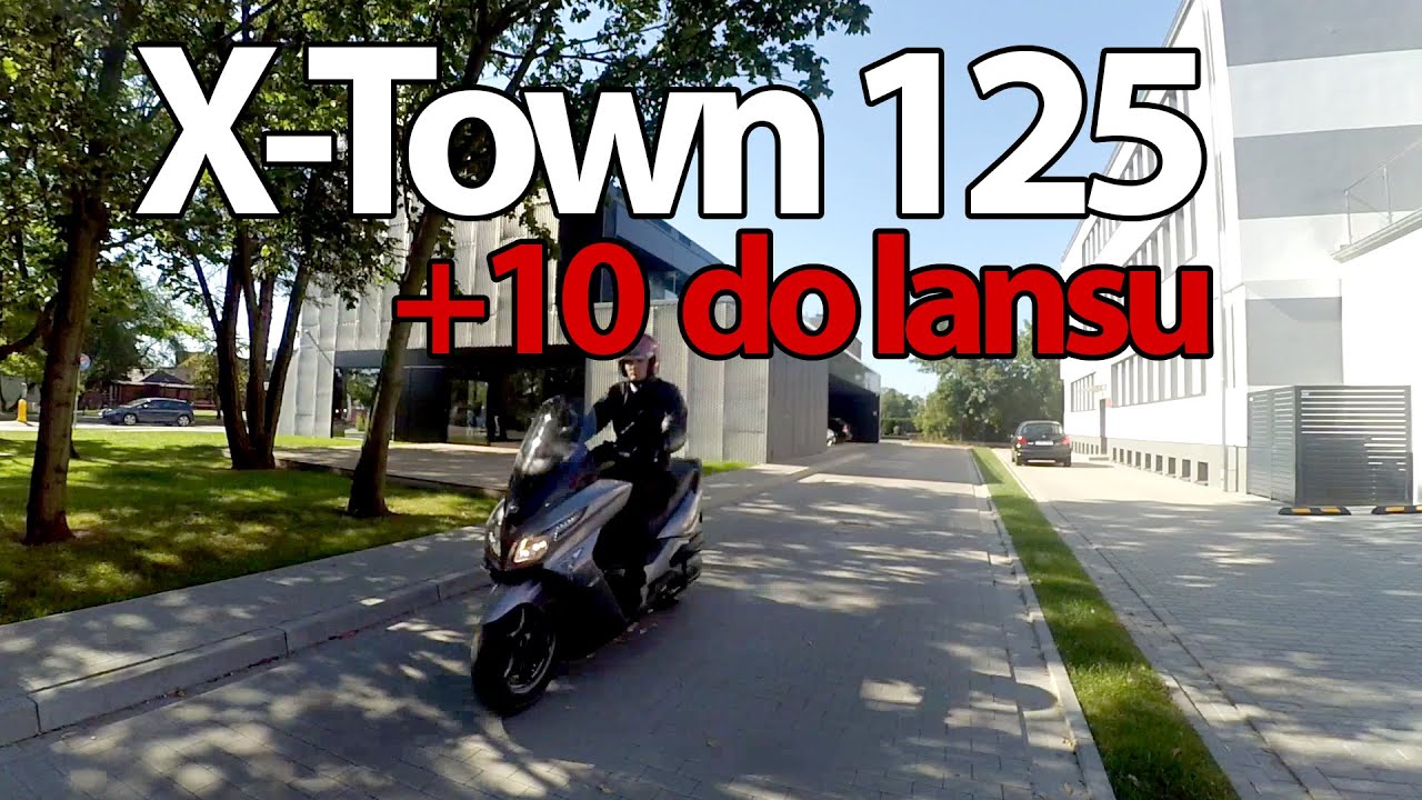 Kymco X-Town 125, test, recenzja, opinia, skuter 125 do miasta