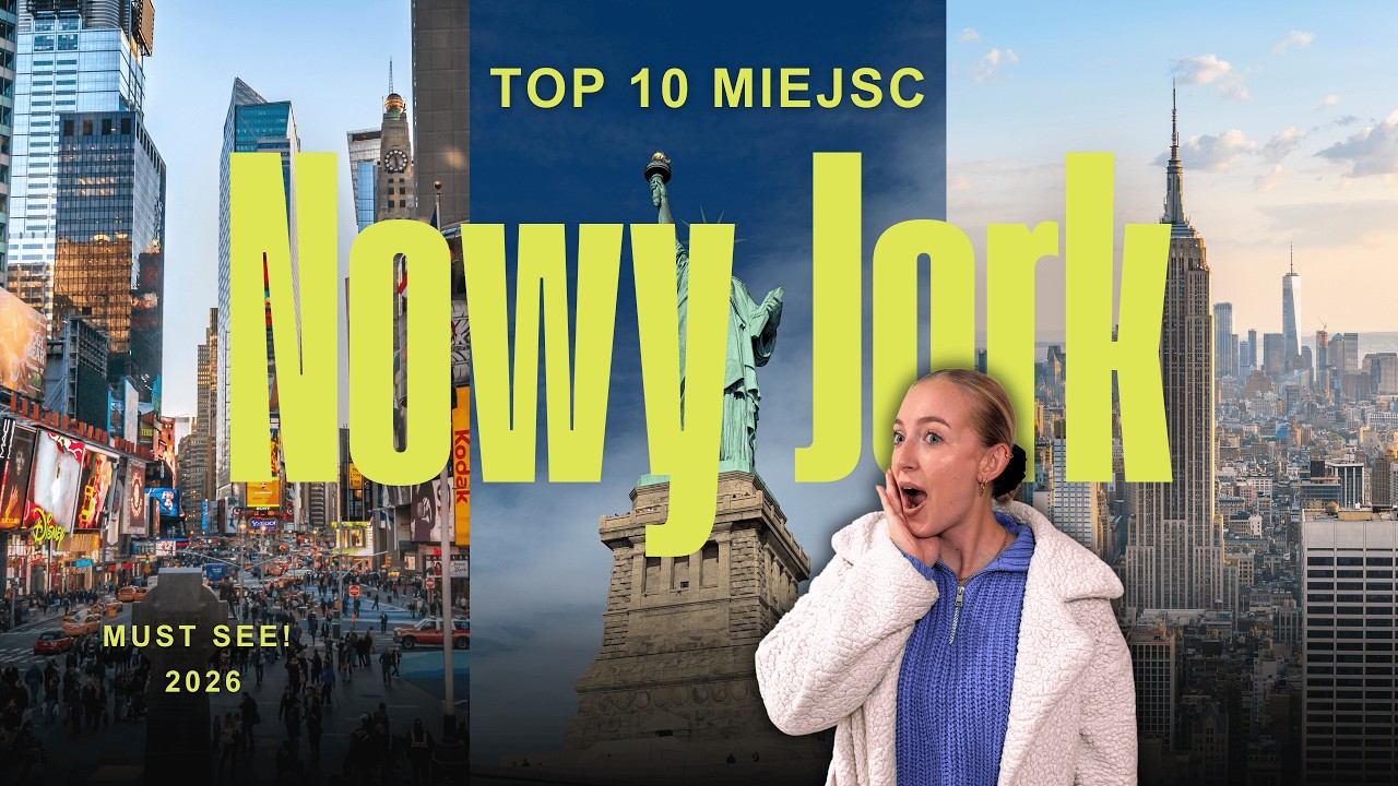 10 miejsc, które MUSISZ zobaczyć będąc pierwszy raz w Nowym Jorku 🇺🇸