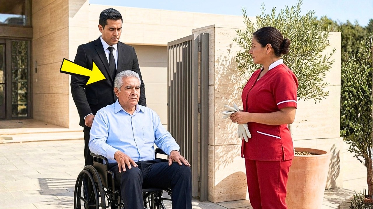 NADIE QUERÍA CUIDAR AL PADRE DEL MILLONARIO ENFERMO… HASTA QUE UNA NIÑERA TOCÓ A SU PUERTA