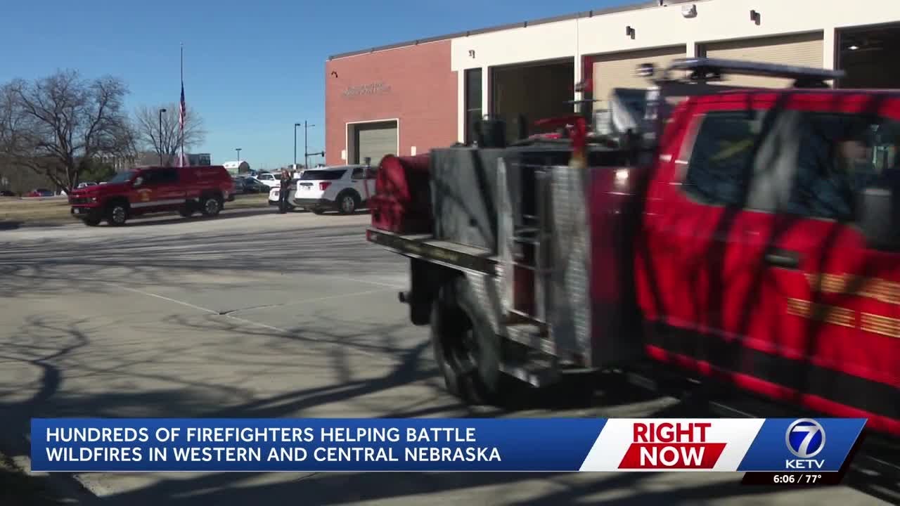 Crews gain ground on multiple Nebraska wildfires as containment rises