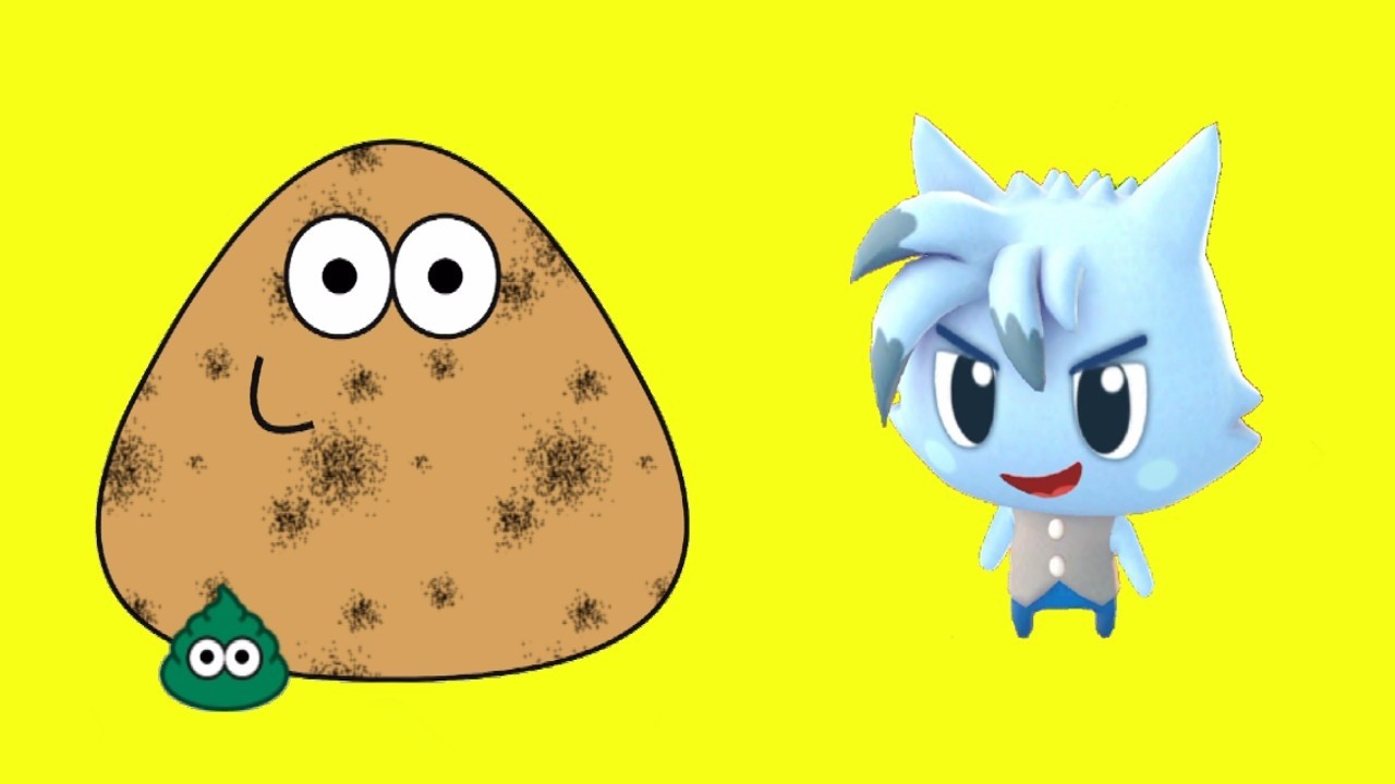 POU y sus amigos. Pou vs my Tamagotchi forever. Juegos de pou.