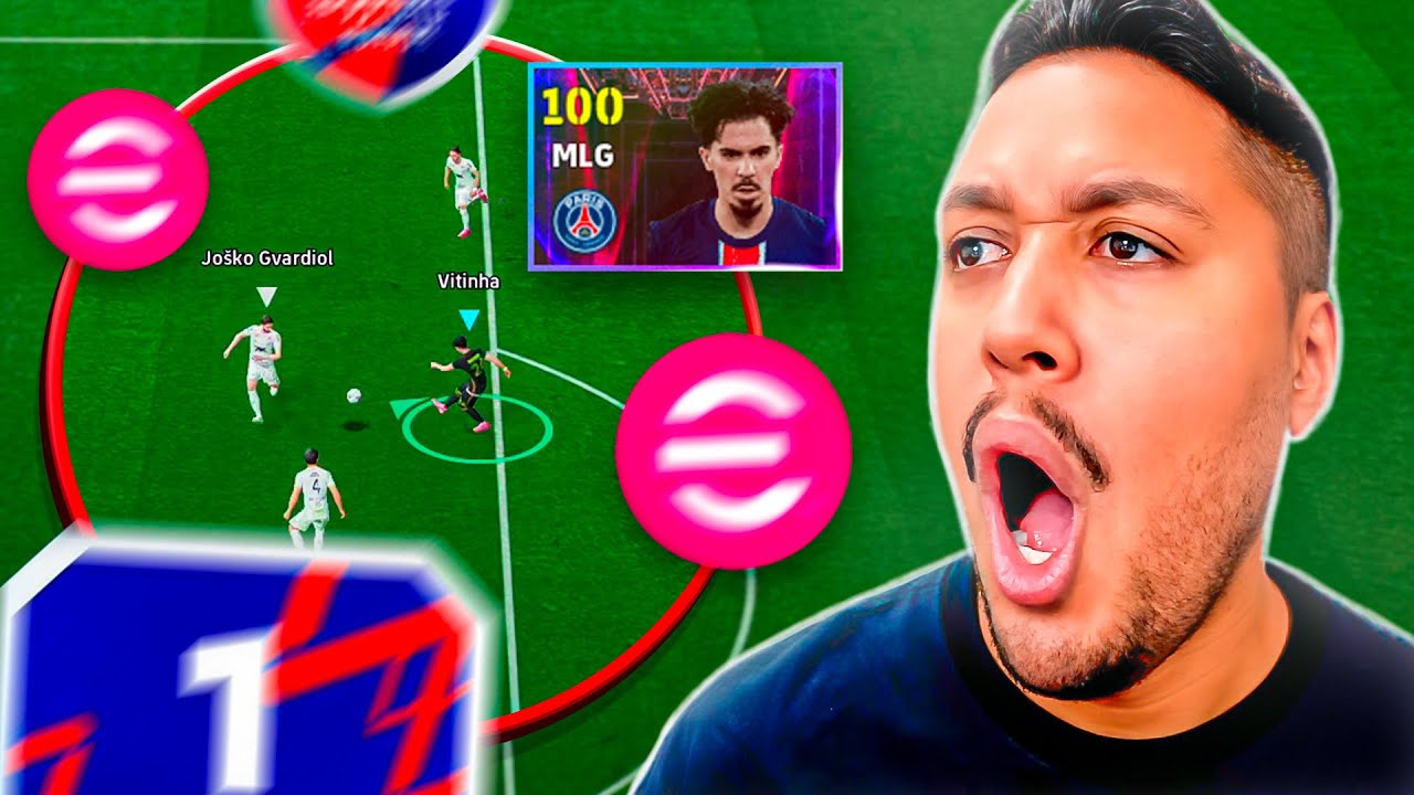 TESTANDO A NOVA CARTA DO VITINHA GRÁTIS E CHEGUEI NA PRIMEIRA DIVISÃO ??? - EFOOTBALL 2026