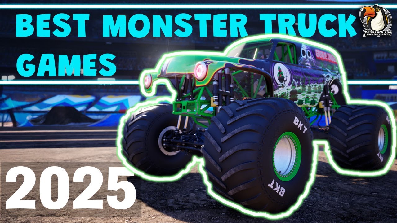 Top 6 Monster Truck Games You MUST Play in 2025!