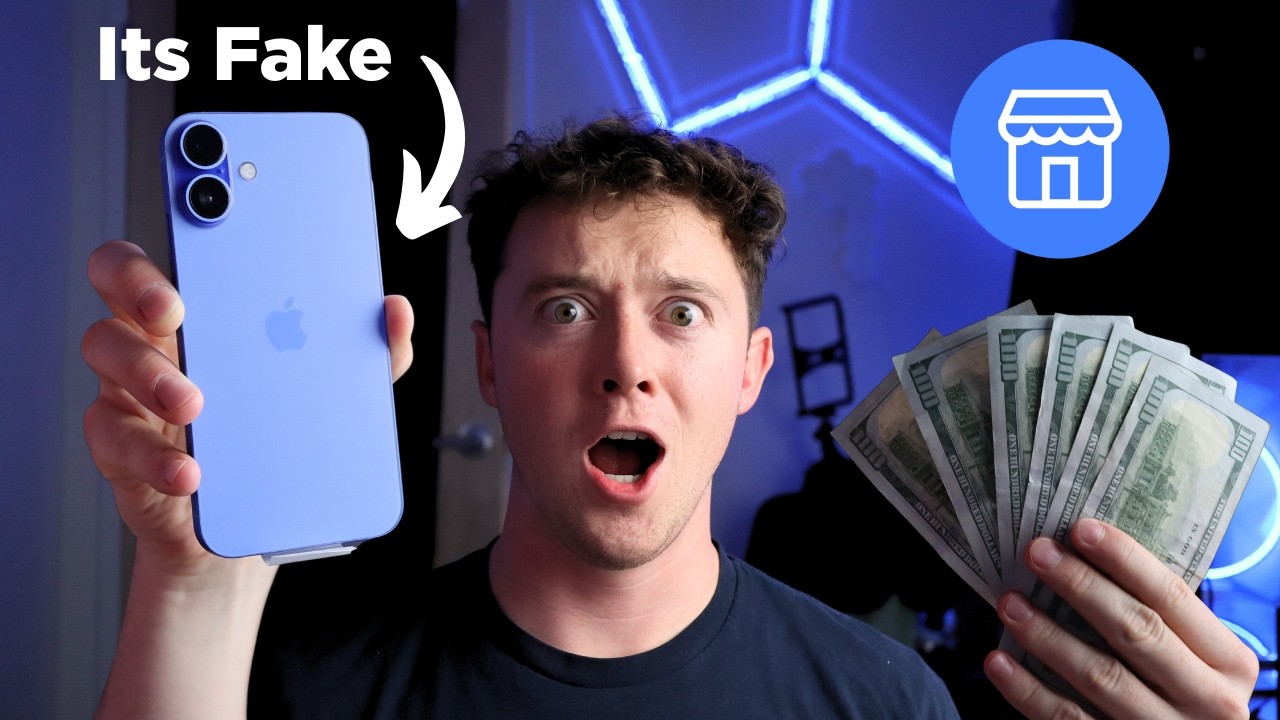 I Sold a Fake iPhone 16 to Someone on Facebook Marketplace....