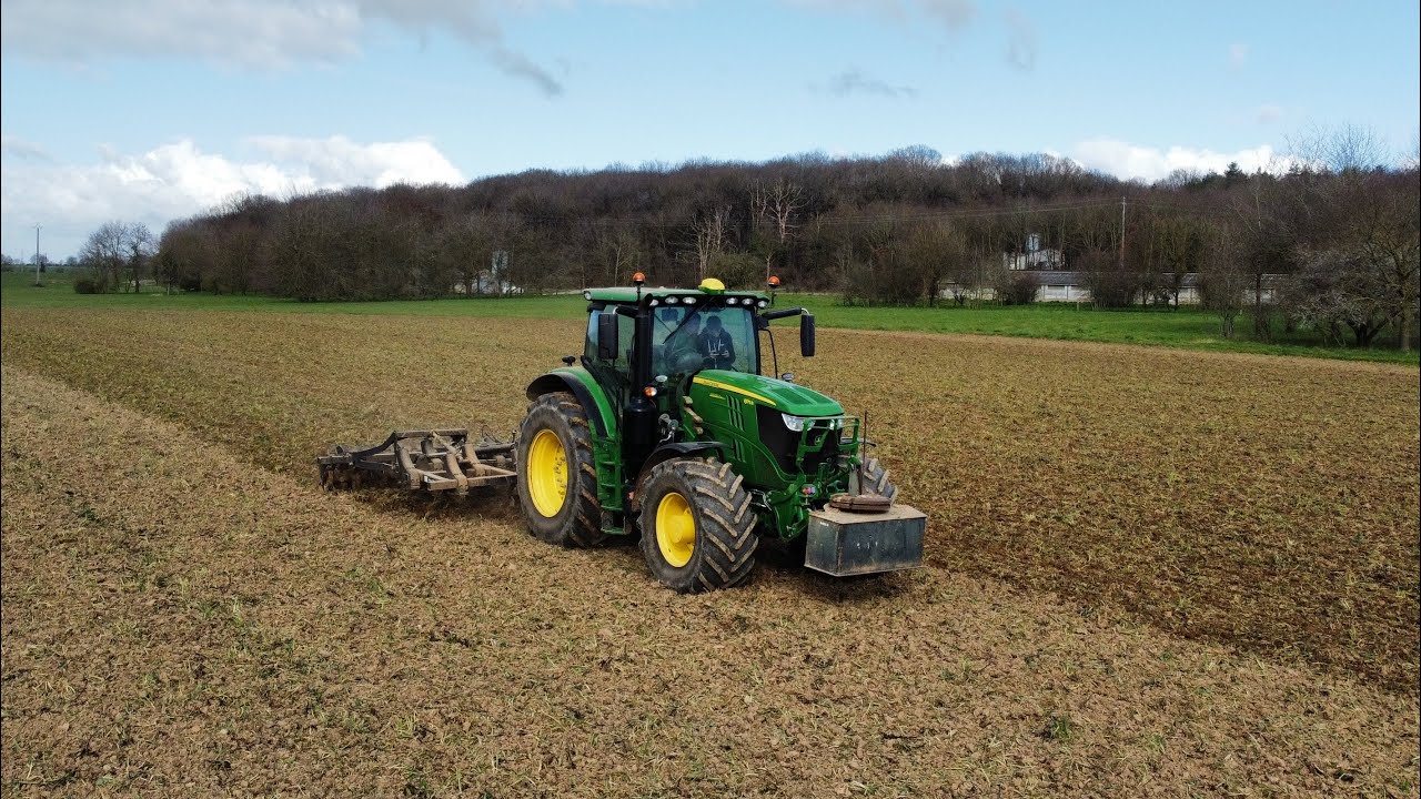 Chisel pour Futur Tournesol | John Deere 6175R x Quivogne Blackbear