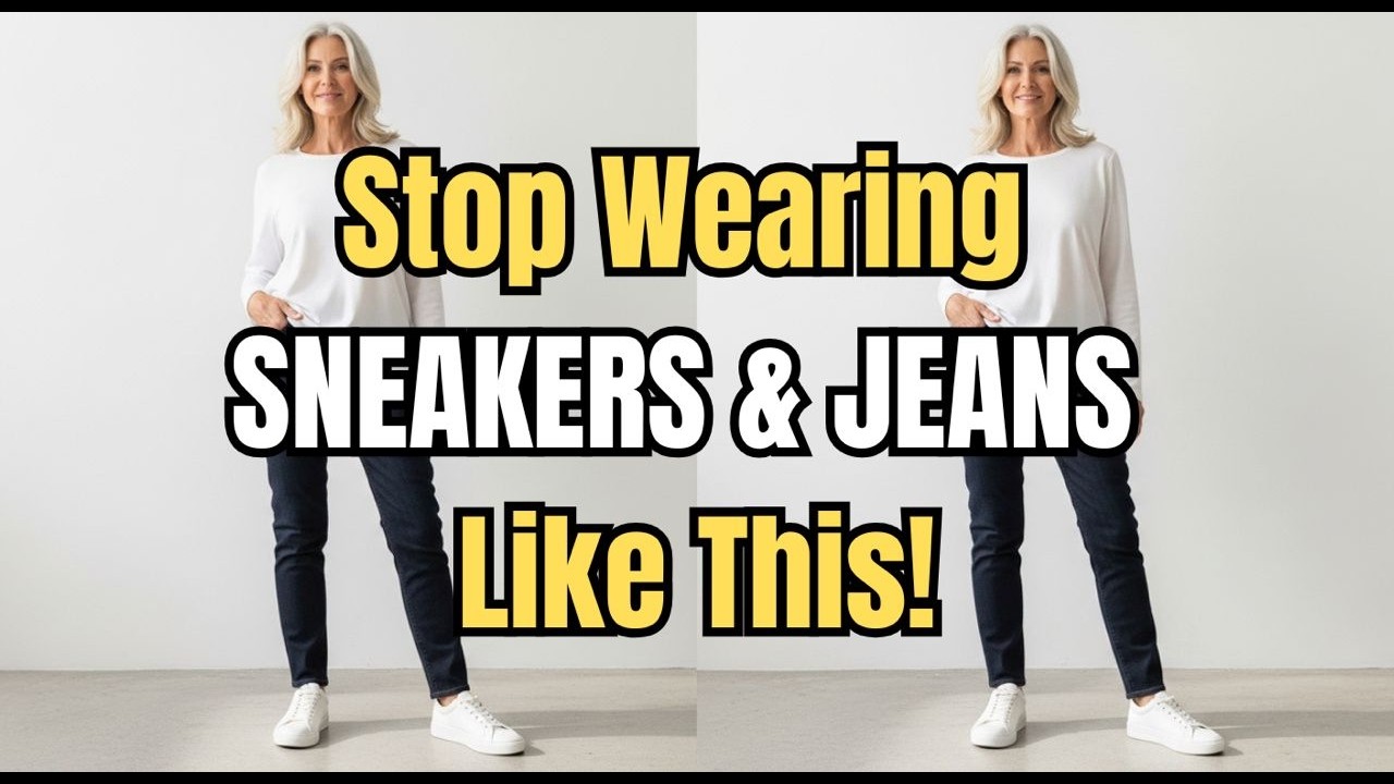 Sneakers and Jeans After 60? Avoid These 6 Mistakes