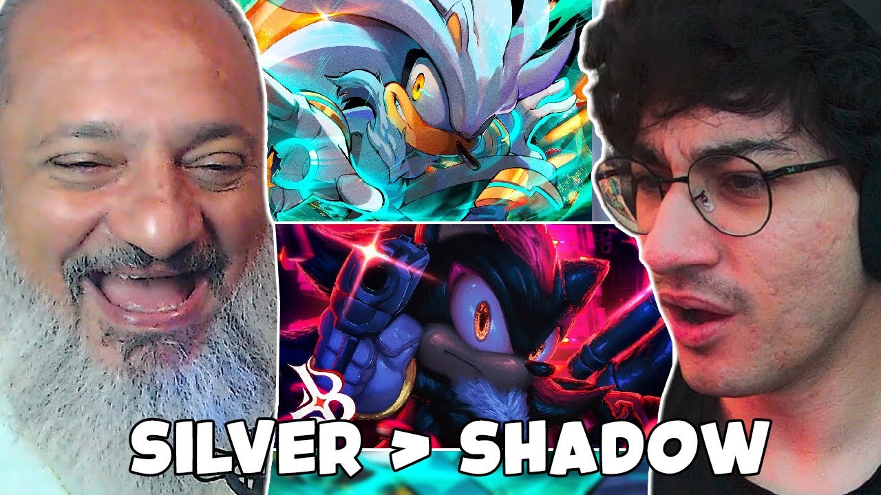 UM DESSES DOIS É SUPERESTIMADO - Silver & Shadow (Sonic) - M4RKIM & BLXCK | REACT