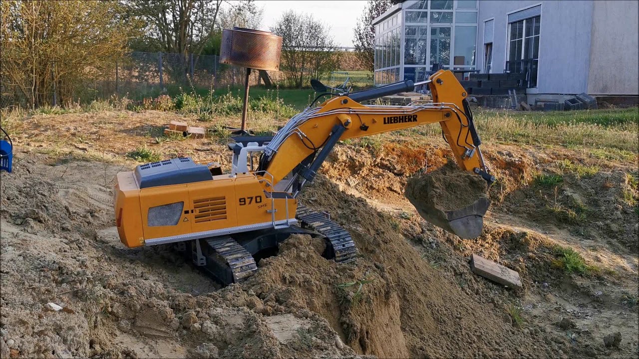 Liebherr R 970 SME in der Gewinnung.