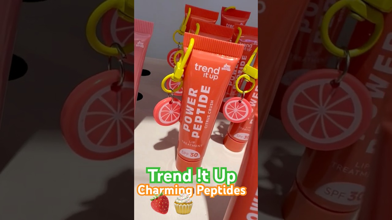 NEU bei dm! 🍓🧁 trend it up Charming Peptides Limited Edition #shorts