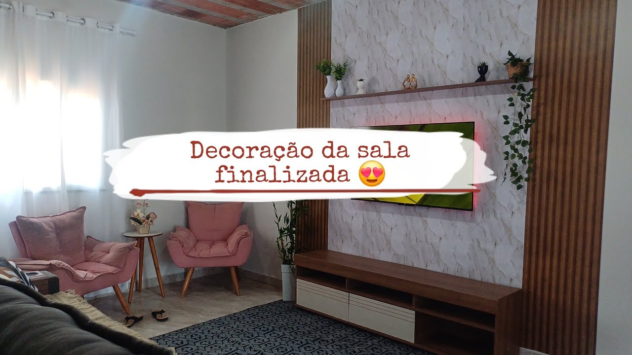 Decoração da Sala 🥰 ficou muito linda.