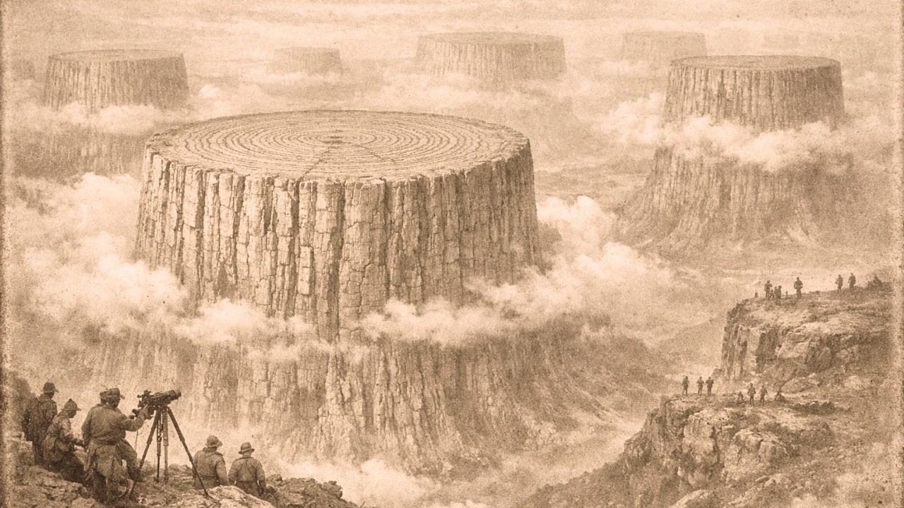 The Trees They Cut Down Were 40 Miles Tall — The Stumps Are What We Call Mountains