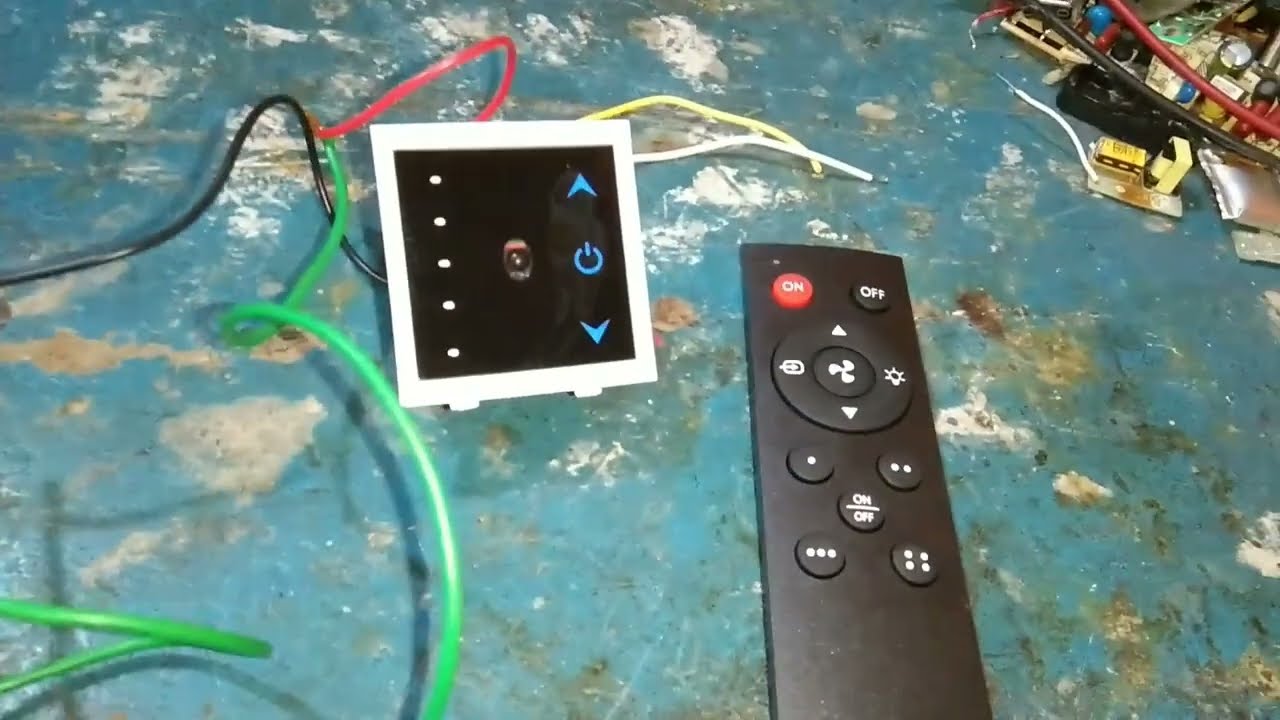 Aura company Remote Control Fan Regulator Repairing.