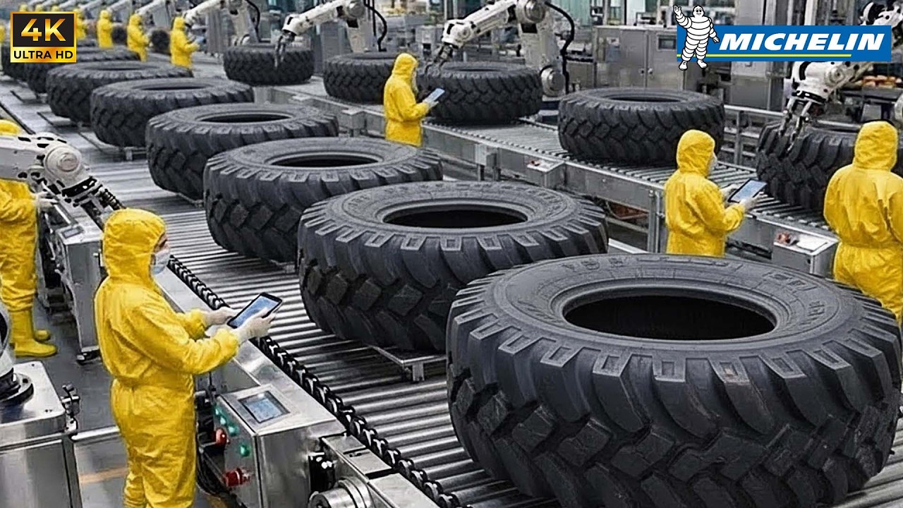 Inside a Korean Tire Factory: The Incredible Technology Behind Mass-Produced Car Tires
