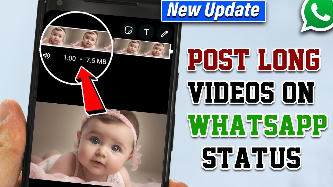 How to Post Long videos on Whatsapp status [New Update]