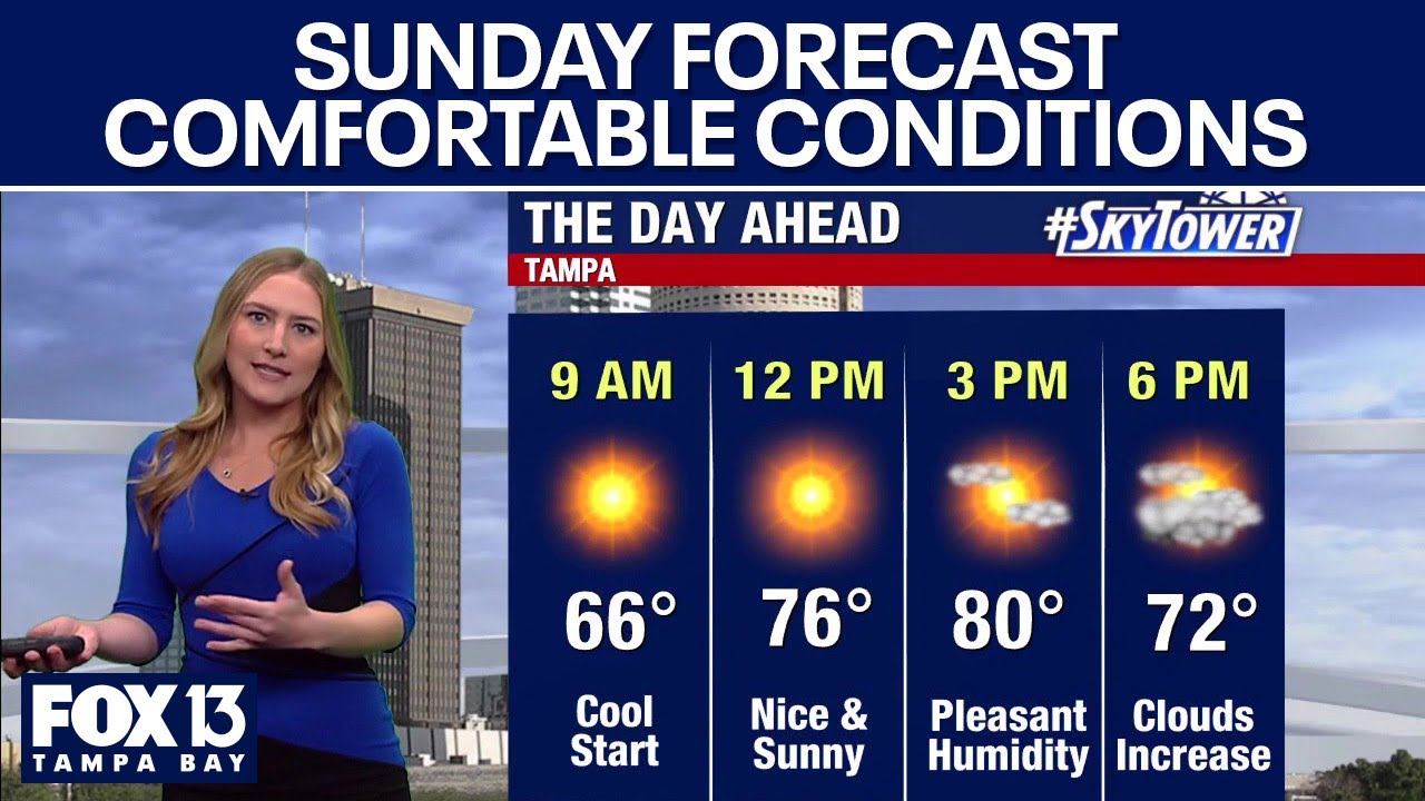 Tampa weather | Temps rising a bit on Sunday