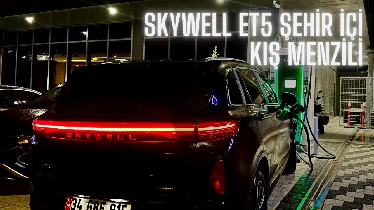 SKYWELL ET5 ELEKTRİKLİ ARABA KIŞ MENZİLİ ! SOĞUK HAVA ŞARTLARINDA MENZİL NE VERİYOR DOĞRU MU ?