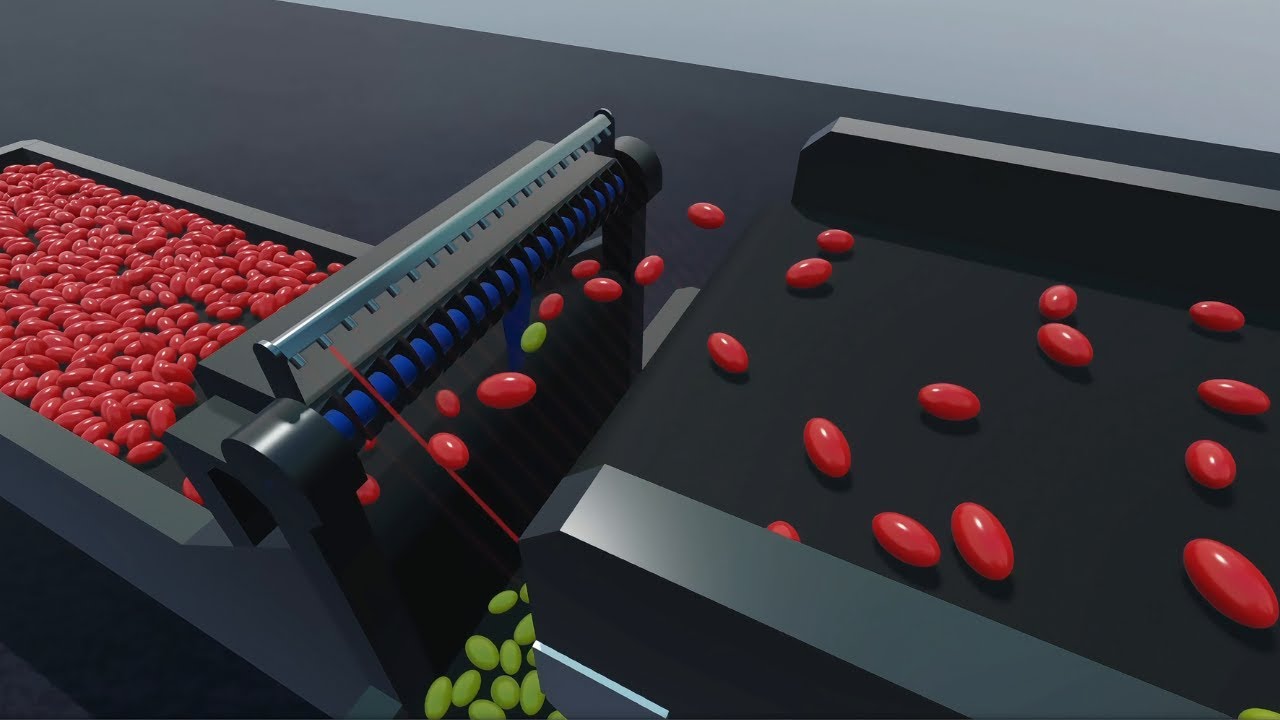 Tomato Sorting Machine | Simulation