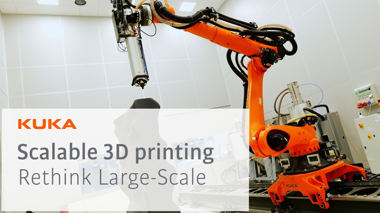 Scalable 3D Printing with Robotics | Caracol & KUKA