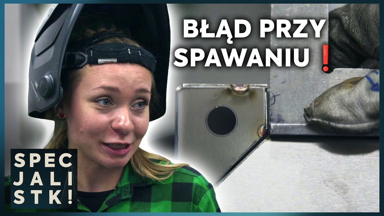SP&Oacute;ŹNIŁA SIĘ DO PRACY, A POTEM POPEŁNIŁA FATALNY BŁĄD PODCZAS SPAWANIA 👀 | Specjalistki