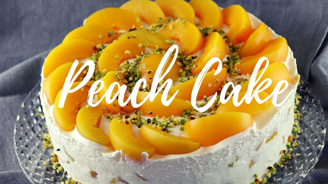 How to Make Yummy Peach Cake | Peach Cake Recipe