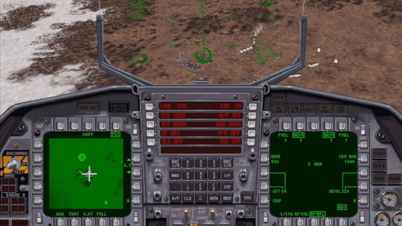 Jane's F-15 (1998) - Factory Attack!