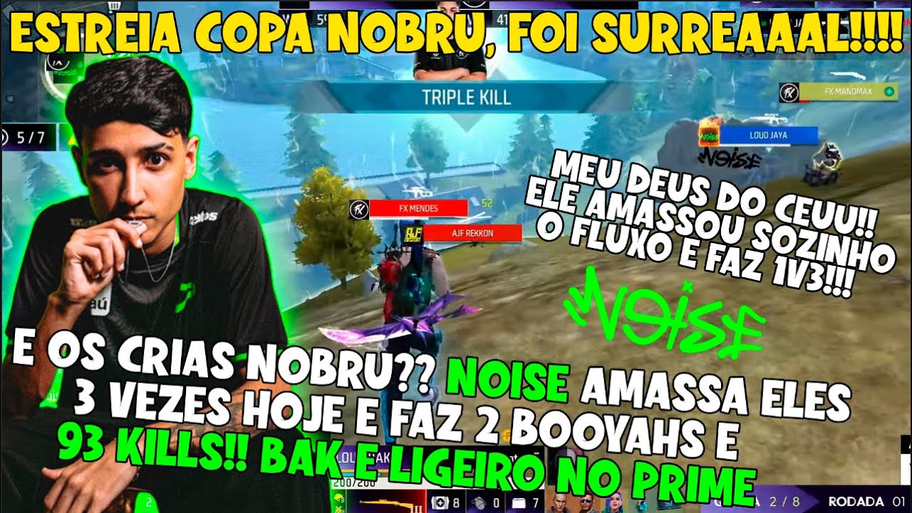 E OS CRIAS NOBRU?? NOISE AMASSA ELES 3 VEZES E FAZ 93 KILLS - REKKON DEITOU OS 3  - ESTREIA CPN AXE