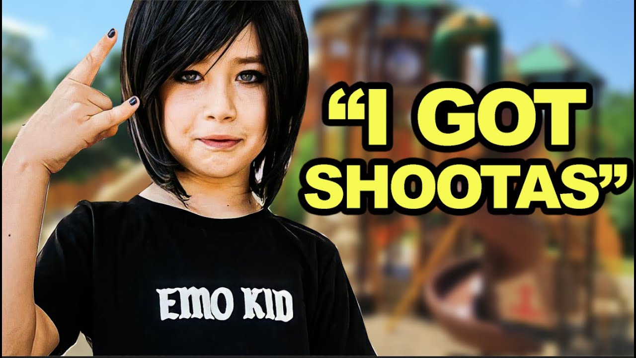 cringey emo kid claims he's 